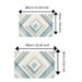 Bathroom Mat Toilet Mat Shower Mat Entrance Rug Absorbent Non-Slip Mat Soft Quick-Dry Machine Washable_maomaolike.com