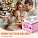 VEVOR Mini Pottery Wheel Electric Ceramic Wheel Machine 0-320RPM Speed Pink_maomaolike.com