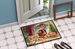 Dachshund Christmas Cookies Doormat Front Door Mat Indoor Outdoor Rugs For Entryway, Non Slip Washable Low Pile, 24H X 36W_maomaolike.com