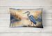Birds, Birds, Birds Throw Pillow Throw Pillow For Indoor Couch Bed Outdoor Patio Washable, Blue Heron Golden Hour 7499,12Hx16W_maomaolike.com