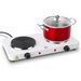 1Pc 2000W Double Electric Burner Double Hot Plate With 5 Gear Temperature Control_maomaolike.com