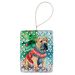 Shar Pei Christmas Porcelain Ornament Christmas Tree Hanging Decorations For Home Christmas Holiday, Rectangle, Gift, Multicolor_maomaolike.com