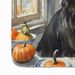 Belgian Sheepdog Fall Kitchen Pumpkins Memory Foam Kitchen Mat Machine Washable Anti-Fatigue Mat Cushion Comfort Bath Mat Or Kitchen Rug_maomaolike.com