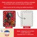American English Coonhound Holiday Christmas Porcelain Ornament Christmas Tree Hanging Decorations For Home Christmas Holiday, Rectangle, Gift, Multicolor_maomaolike.com