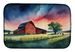 Barn At Twilight Dish Drying Mat Absorbent Dish Drying Mat Pad For Kitchen Counter Dish Drainer Mat For Countertop, 14 X 21", Multicolor_maomaolike.com