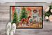 Redbone Coonhound Christmas Cookies Doormat Front Door Mat Indoor Outdoor Rugs For Entryway, Non Slip Washable Low Pile, 24H X 36W_maomaolike.com