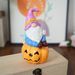 Resin Pumpkin Elf Dwarf Gnome Statue Ornament, Decorative Craft For Halloween Garden And Outdoor Yard Layout
_maomaolike.com