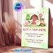 Adopt A Farm Animal Painting Poster, Soft Watercolor Cute Farm Animals & Barn Scene Poster, Fun Interactive Design Ideal For Animal-themed Parties And_maomaolike.com