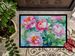 Peonies In Watercolor Doormat Front Door Mat Indoor Outdoor Rugs For Entryway, Non Slip Washable Low Pile, 24H X 36W_maomaolike.com