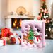 Merry Christmas Party Essentials: 26*32*10cm Premium White Cardstock Gift Bags 12PCS_maomaolike.com
