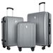 3-Piece Hardshell Suitcase Set, Professional & Family Luggage With TSA Lock & Double Spinner Wheels, Large Capacity Lightweight Expandable Cases For Business & Vacation_maomaolike.com