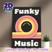 Funky Music Theme Painting Poster, Vintage Warm-toned Rainbow Graphic Poster, Stylish Music-inspired Decor Ideal For Living Room, Music Studio And_maomaolike.com