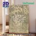 Bible Verse Matthew 11:28 Painting Poster, Vintage Sketch-style Hand-drawn Forest & Cottage Poster, Inspirational Religious Quote Decor For Home_maomaolike.com