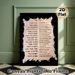 Religious Prayer Painting Poster, Vintage Scroll-edge Dual-language Text Poster, Peaceful Spiritual Message Ideal For Home Or Quiet Spiritual Space_maomaolike.com