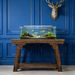 Console Table, Farmhouse 2-Tier Sofa Table Entryway Table With Storage Shelf_maomaolike.com