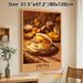 Venezuelan Arepas Painting Poster, Warm-toned Illustrative Rich Venezuelan Feast Scene Poster, Appealing Culinary Wall Decor For Kitchen, Dining Room_maomaolike.com