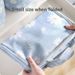 180L Large Capacity Foldable Laundry Basket With Zipper Fabric Quilt Organizer For Bedroom Clothes Storage Bag_maomaolike.com