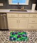 Wisconsin Wood Violets In Watercolor Memory Foam Kitchen Mat Machine Washable Anti-Fatigue Mat Cushion Comfort Bath Mat Or Kitchen Rug_maomaolike.com