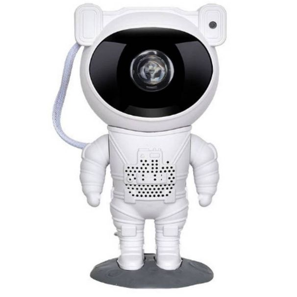 Astronaut Starry Sky Projector Lamp - LED Night Light With Remote Control Music, Space-Themed Room Decor For Kids &_maomaolike.com