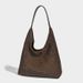 Vintage Large-capacity Fashionable Large 2026 New Model Single Shoulder Underarm With A High-end Woven Texture Tote Bag For Women_maomaolike.com