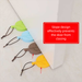 Behind Window Anti-Collision Silicone Stop Windproof Plug Leaf Door Block Baby Anti-Pinch No Drilling Cute Portable_maomaolike.com