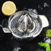 Stainless Steel Manual Citrus Juicer - 43.96oz Heavy Duty Press For Oranges/Lemons/Pomegranates, Dishwasher Safe Kitchen_maomaolike.com