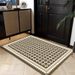 Living Room Rug Large Size Gorgeous Gold Frame Design Bedroom Rug Plush Thickened Machine Washable Thickened Underlay Interior Decorative Rug_maomaolike.com