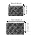 Bathroom Mat Toilet Mat Shower Mat Entrance Rug Absorbent Non-Slip Mat Soft Quick-Dry Machine Washable_maomaolike.com
