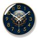 Yipula 7042 Round Silent Living Room Bedroom Wall Fashionable American Style Clock For Home Use_maomaolike.com