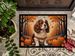 Cavalier Spaniel Fall Doormat Front Door Mat Indoor Outdoor Rugs For Entryway, Non Slip Washable Low Pile, 24H X 36W_maomaolike.com