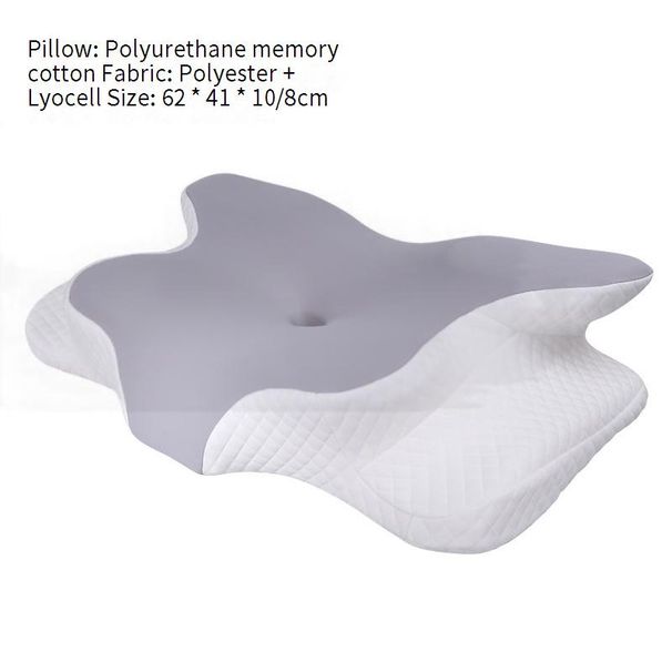 Cervical Pillow For Neck And Shoulder,Contour Memory Foam Pillow,Ergonomic Neck Support Pillow For Side Back Stomach Sleepers With Pillowcase_maomaolike.com