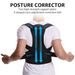 Posture Corrector Back Brace Belt For Men And Women, Adjustable Posture Brace For Scoliosis And Hunchback Corrections, Full Back Support Straightener_maomaolike.com