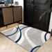 Living Room Rug Large Size Gorgeous Gold Frame Design Bedroom Rug Plush Thickened Machine Washable Thickened Underlay Interior Decorative Rug_maomaolike.com