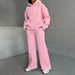 Women's Clothing Fashion V-neck Sexy Wide-leg Pants Solid Color High-neck Sleeveless Waist Jumpsuit_maomaolike.com