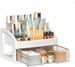 Acrylic Makeup Organizer With Lid Cosmetic Storage Drawers Portable Makeup Organizers Waterproof Box For Women,B,2nd Floor_maomaolike.com