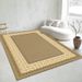 Living Room Rug Large Size Rug Abstract Geometric Pattern Bedroom Rug Plush Pile, Washable Thickened Underlay Bedside Rug Home Decor Rug_maomaolike.com