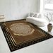Living Room Rug Large-sized Rug With Geometric Pattern Bedroom Rug Plush Thickened Machine Washable Thickened Rug Bedside Rug Interior Decorative Rug_maomaolike.com