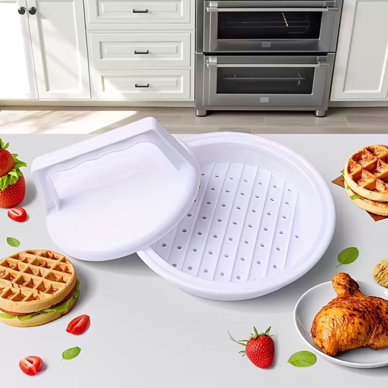 Kitchen Gadgets Round Press Hamburger Press, Meat Patty Press, Cheese Hamburger Press, Creative Hamburger Press_maomaolike.com