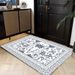 Living Room Rug,Large Rug,Oversized, Gold Leaves Design,Bedroom Rug,Soft And Thick, Machine Washable, Thickened Rug, Bedside Rug,Decorative Indoor Rug_maomaolike.com