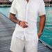 Men's Clothing Polo Casual Loose Short-sleeved Shorts Sports Suit_maomaolike.com