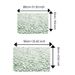 Bathroom Mat Toilet Mat Shower Mat Entrance Rug Absorbent Non-Slip Mat Soft Quick-Dry Machine Washable_maomaolike.com