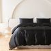 Satin Duvet Cover Queen Size, Luxury Silk Like Crystal Pink Queen Duvet Cover Set, 3 Piece, Ultra Soft And Breathable Bedding Set And 2 Pillow Shams_maomaolike.com