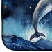 Dolphin In A Starry Sea Dish Drying Mat Absorbent Dish Drying Mat Pad For Kitchen Counter Dish Drainer Mat For Countertop, 14 X 21", Multicolor_maomaolike.com