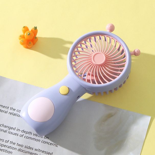 Summer Snail Cartoon Handheld Fan USB Rechargeable Fan, Small Gift For Children And Students, Customizable With Logo_maomaolike.com