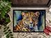 Leopard Doormat Front Door Mat Indoor Outdoor Rugs For Entryway, Non Slip Washable Low Pile, 24H X 36W_maomaolike.com