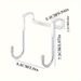 Stainless Steel S-shaped Hook, No Drilling Hanging Clothes Hook, Suitable For Kitchen, Dormitory, Door, Wardrobe, Shoe Cabinet_maomaolike.com