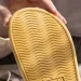Solid Colour Men's Slippers Bathroom Anti-slip Massage Sandals Women Simple Soft Bottom Health Shoes Zapatillas Casa_maomaolike.com