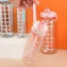 750ML With Straw Motivational Sport Water Bottle For Girls Leakproof Drinking Bottles Outdoor Travel Fitness Jugs_maomaolike.com