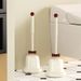 Super Easy-to-Use Toilet Set With Base For No Dead Angle Cleaning, Bathroom-Specific Brush Set, Available In Bulk Orders_maomaolike.com
