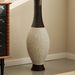 39-Inch Tall Standing Designer Floor Vase - Durable Artificial Rattan - Elegant Two-Tone Dark Brown Finish - Ideal Decor Accent For Living Room, Bedroom, Entryway - Stylish Home Decor Statement Piece_maomaolike.com